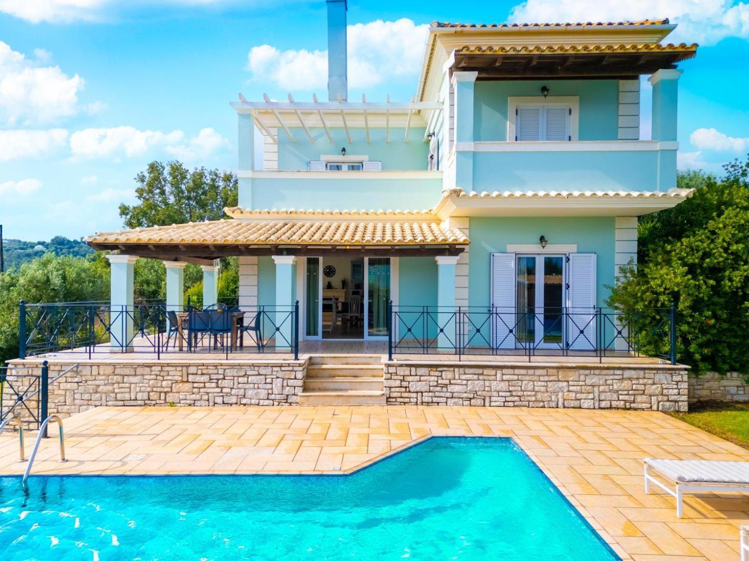 Villa Eleni Agios Stephanos Sidárion Esterno foto