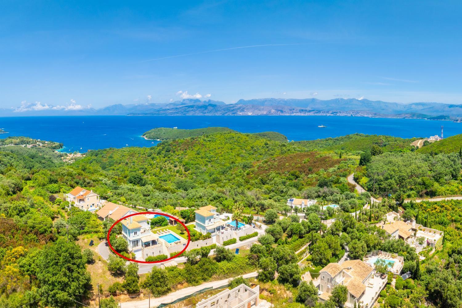 Villa Eleni Agios Stephanos Sidárion Esterno foto