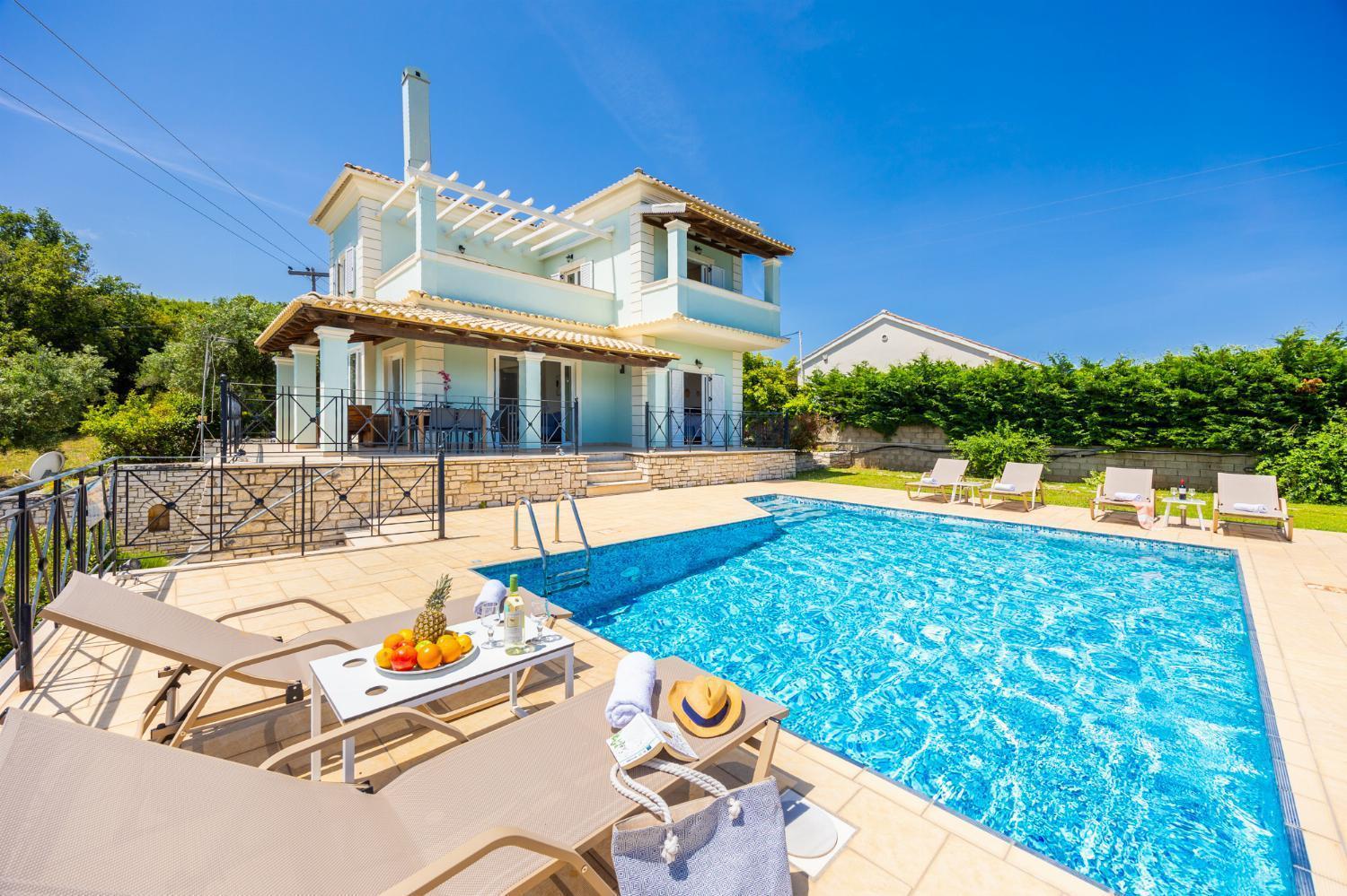 Villa Eleni Agios Stephanos Sidárion Esterno foto